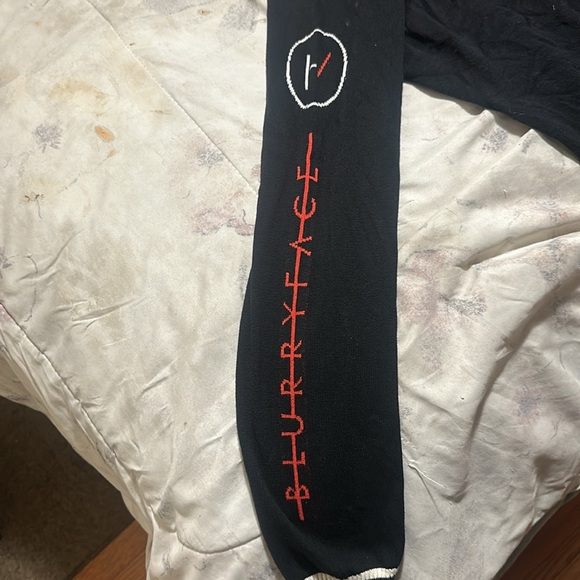 Unisex Black Twenty One Pilot cardigan - Picture 4 of 5